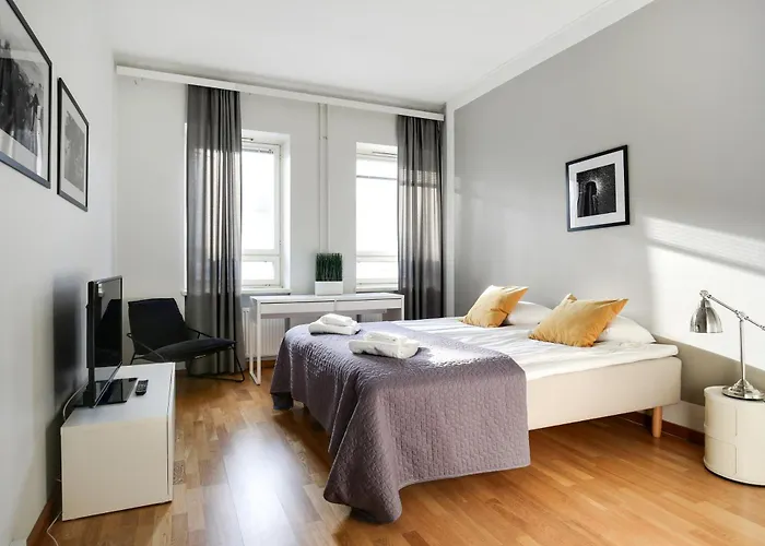 Apartmán Kotimaailma Kamppi - 2br With Balcony Helsinky